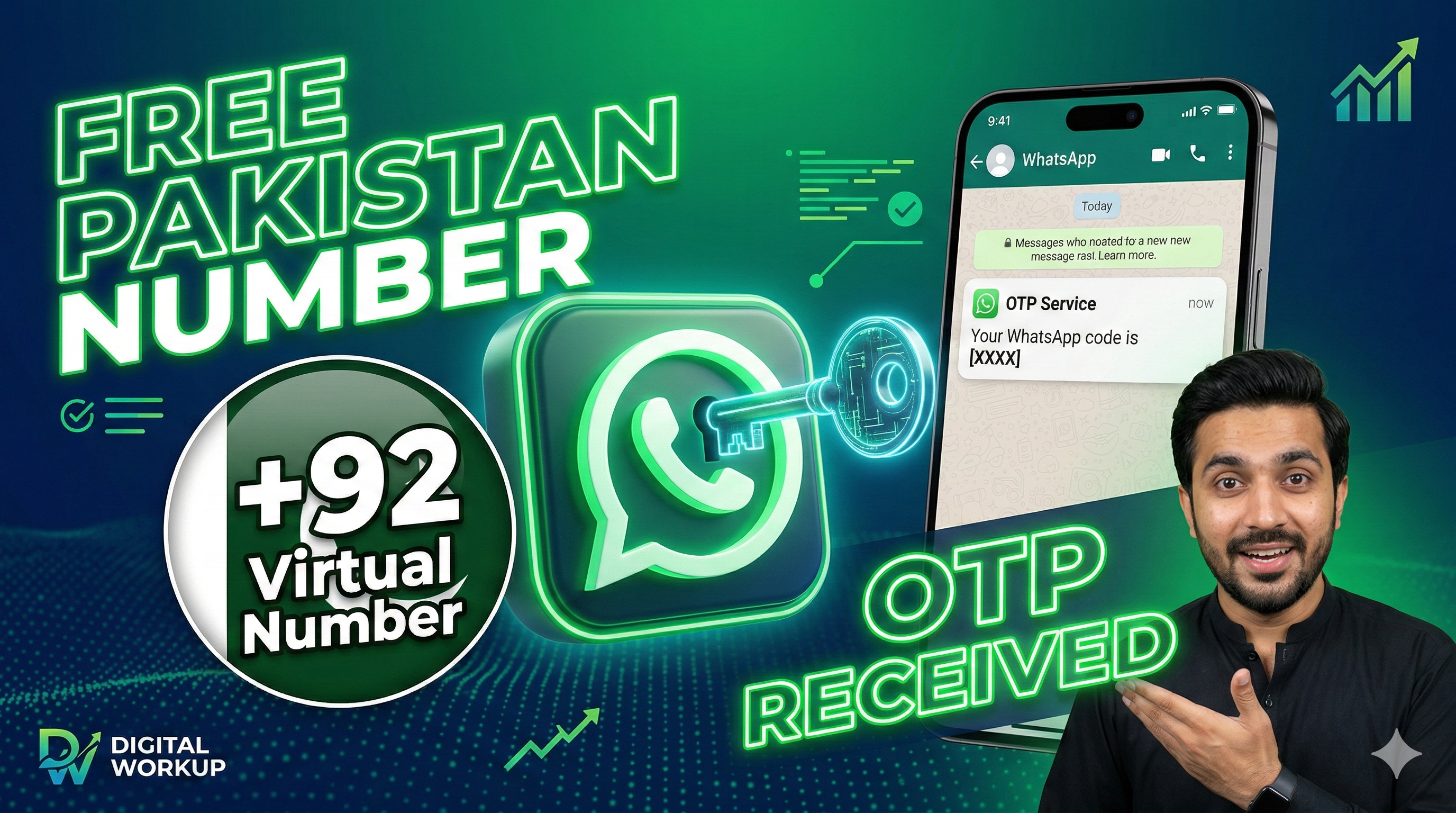 Pakistan Virtual Number for OTP Free for WhatsApp: The 100% Working 2026 Guide